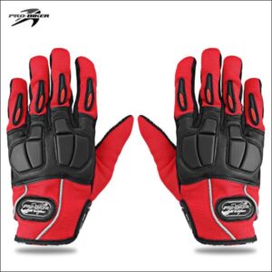 PROBIKER MCS - 22 Motorcycle Racing Gloves - RED / XL