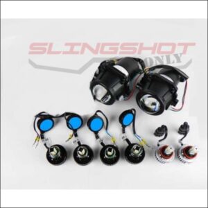 Dual Headlight Kit with LEDs for the Polaris Slingshot - electronics